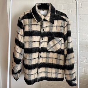 OAK + FORT Fuzzy Shacket